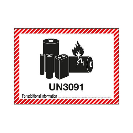 Das Kennzeichen Lithium Battery Mark einer Telefonnummer ausgefüllt werden, um im Bedarfsfall beim Versender zusätzliche Informationen einzuholen (obligatorisch bis 31.12.23 nur für Sendungen auf dem Seeweg IMDG).